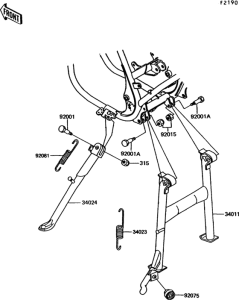 EX305 Подножка