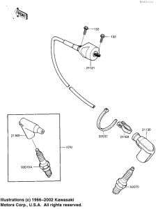  Катушка зажигания