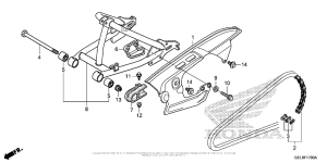 CRF50F Маятник