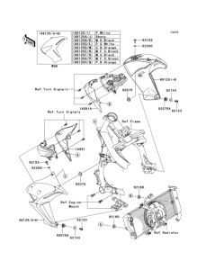 ER650 Капот и облицовка