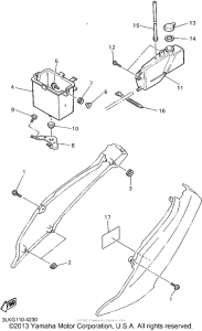 FZR1000GC Боковые обтекатели