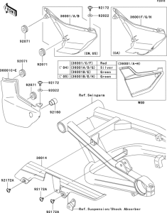 ZR1200 Боковые обтекатели