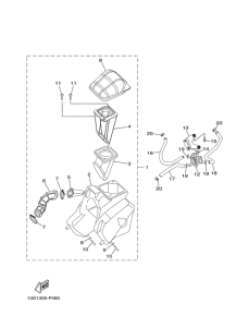XT125X Впускная система