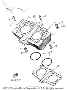 XS400J Цилиндры
