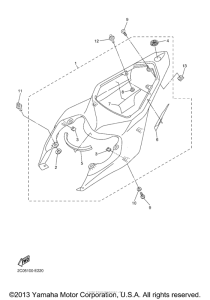 YZF-R6 Боковые обтекатели
