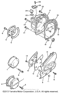 YX600SC Боковые крышки