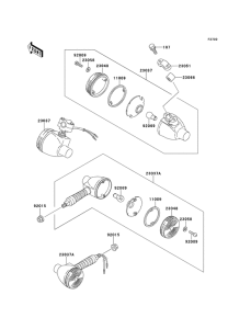 KE100 Поворотники