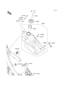  Топливный бак