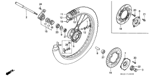 XR600R Transom + tube