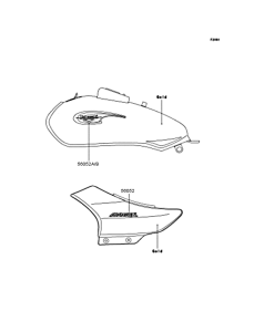 BN125 Наклейки