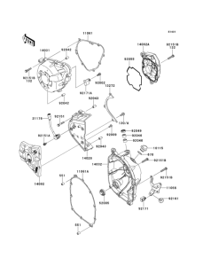 ZR1000 Крышки двигателя