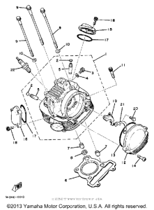 SR185J Головка цилиндров