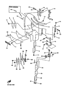 XVZ13LT XVZ13LTK Cowling comp