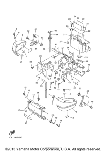XVZ13TFSD Боковые обтекатели