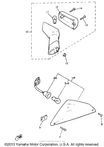 XVZ12DL Поворотники