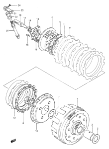 DR650 Бендикс