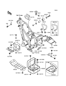  Рама ,крепежные детали
