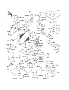KLE250 Radiator(1 / 2)