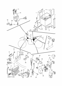 WR250X Электрика 2