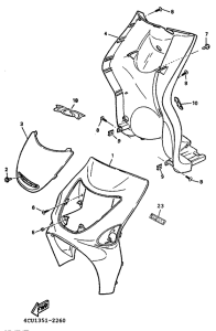 YE50 Ветровое стекло