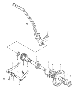 TS50 Ножной стартер