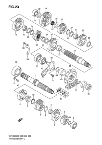 SV1000 Трансмиссия
