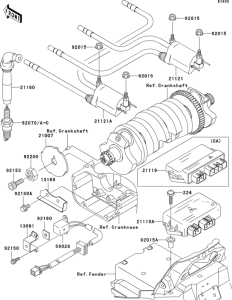 ZR1200 Система зажигания
