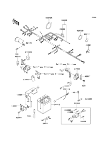 KL650 Электрика