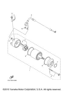 FZ09FCGY Стартер