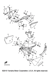 YZF-R1M Cowling 3