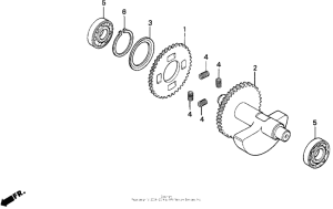 XR650L Валансирный вал