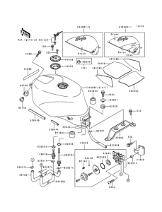 ZX750 Tank fuel