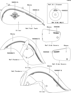 VN1500 Decals(silver / ebony)(r4 / r5)