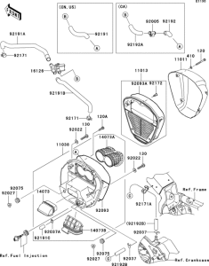 VN2000 Воздушный фильтр