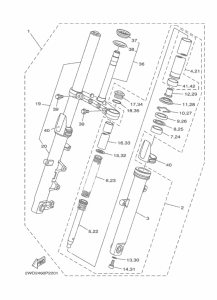 YZF-R3A フロントフオ-ク
