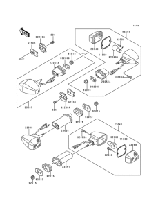 EX500 Поворотники