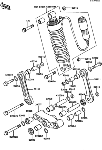 ZX550 Подвеска