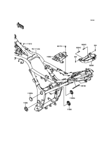 EX250 フレームフィッティング