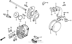 C70 Крышка головки цилиндров