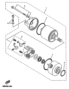 YP150D Стартер