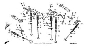 VT1100C Распределительный вал