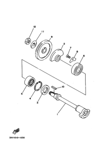 TZR250RSP ｶｳﾝﾀｼﾔﾌﾄ