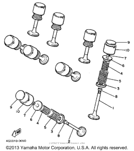 YX600SC Клапана