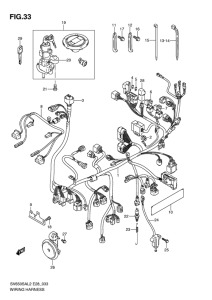 SV650 (ABS) Жгут проводов