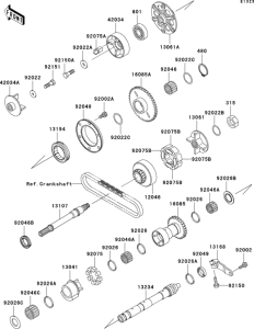 ZG1000 Валансирный вал