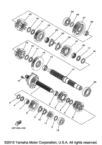 XT1200Z Трансмиссия