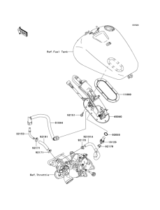 VN1500 Топливный насос