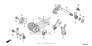  Вилка переключения передач