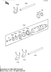 ZN1300 Переключение / вилка переключения