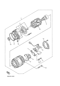 YZF1000R Генератор